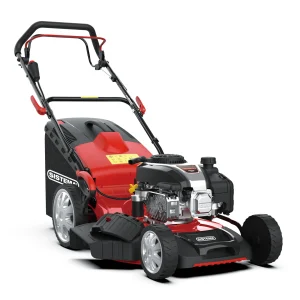 SISTEMA® – Tagliaerba semovente con motore a benzina 4T 131cc OHV DG500, Taglio 46cm | Mod. SPL-TR 460-131